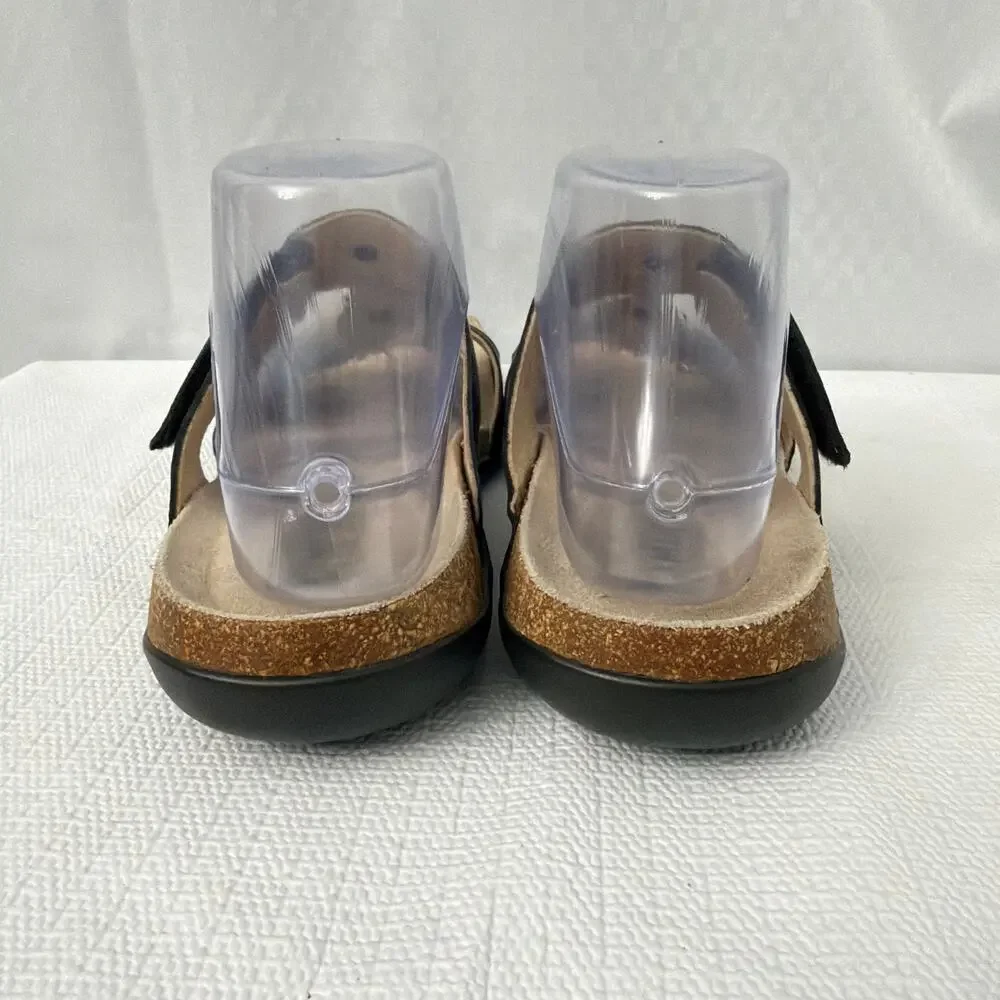 Mephisto Sandals Womens Size 10 Helisa Bronze Leather Slip On Comfort 40